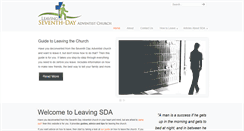 Desktop Screenshot of leavingsda.com