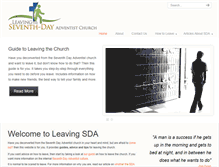 Tablet Screenshot of leavingsda.com